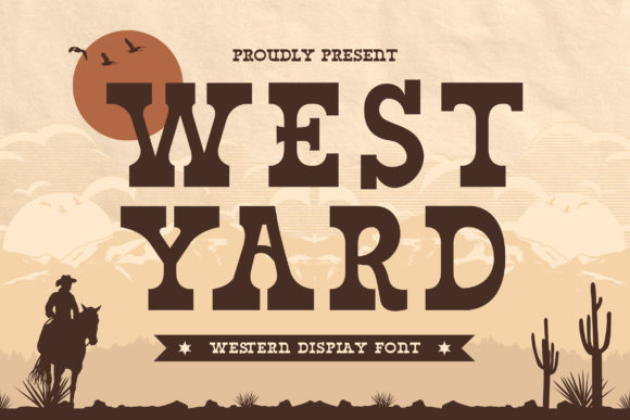 West Yard Fontes Serif Fonte Por TypeFactory