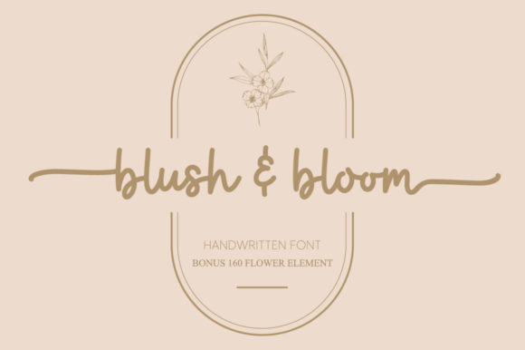 Blush & Bloom Script & Handwritten Font By Graphix Line Studio