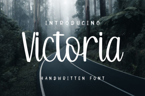 Victoria Script & Handwritten Font By shiddiq.art