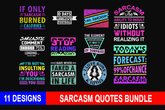 Sarcasm Quotes Svg Cut Files Bundle Graphic Crafts By CraftStudio