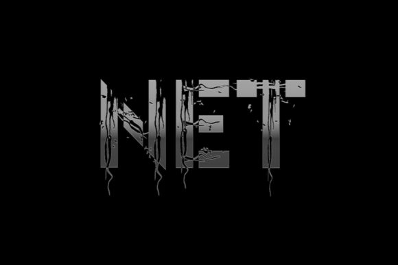 Net Display Font By Designvector10