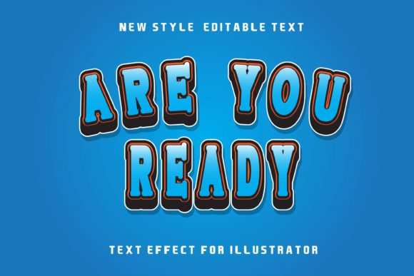 Are You Ready-text Effect Graphic Layer Styles By 2kaleh.studio2