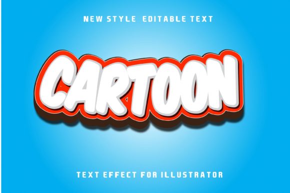 Cartoon-text Effect Afbeelding Layer Styles Door 2kaleh.studio2
