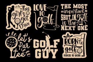 Golf Bundle SVG Cut Files, Golfer Svg Graphic Crafts By TonisArtStudio 5