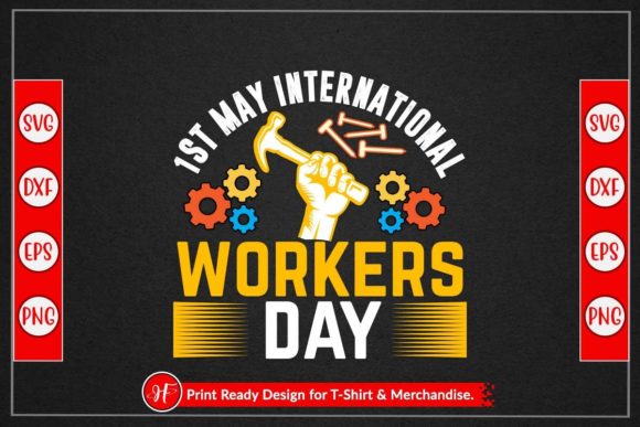 1st May International Workers Day Grafica Creazioni Di HeavenFair
