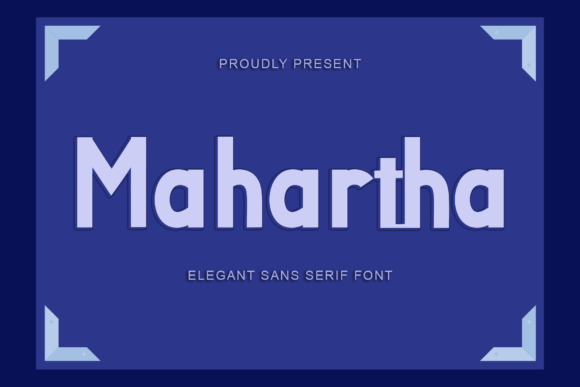 Mahartha Display Font By yogaletter6