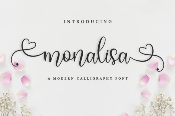 Monalisa Script & Handwritten Font By fanastudio