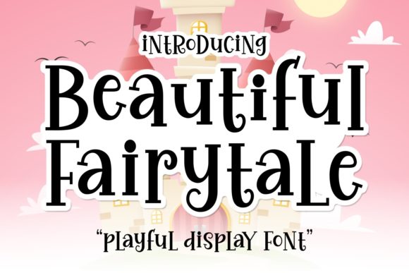 Beautiful Fairytale Display Font By Keithzo (7NTypes)