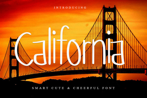 California Script & Handwritten Font By Intana Type