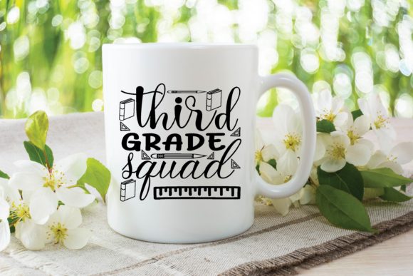 Third Grade Squad Svg Graphic Crafts By selinab157