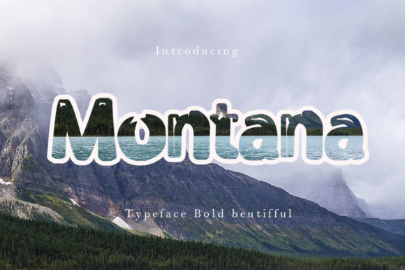 Montana Display Font By Roni Studio