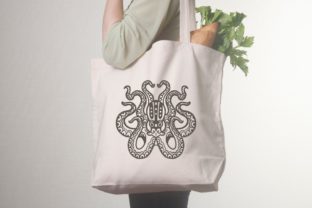 Octopus SVG, Kraken SVG Graphic Crafts By Cnxsvg 7