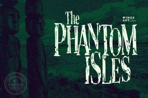The Phantom Isles Fontes Serif Fonte Por wingsart