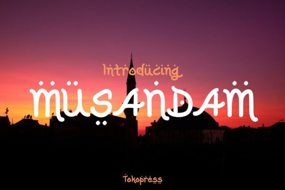 Musandam Script & Handwritten Font By tokopress.fonts