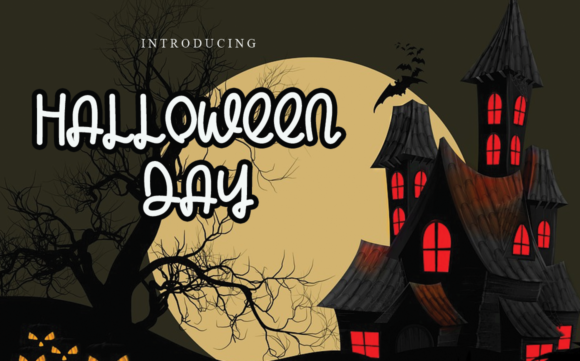 Halloween Day Fontes Script Fonte Por Garcio