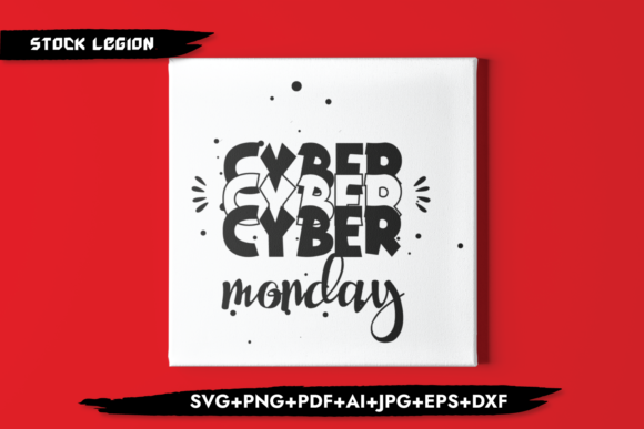 Cyber X3 Monday Graphic Objects By sidd77