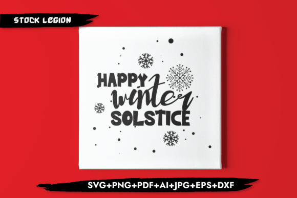 Happy Winter Solstice Graphic Objects By sidd77