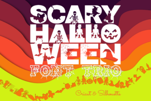 Scary Halloween Trio Display Font By WADLEN 1