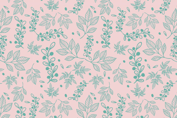 Leaves Pattern Design Graphic Patterns By NyDesign