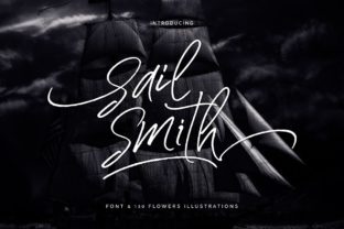 Sail Smith Script & Handwritten Font By Stellar Studio 1