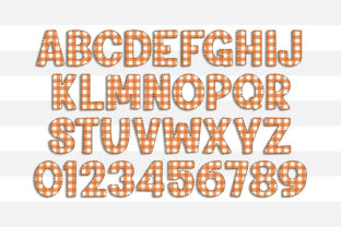 Fall Autumn Alphabet Letters Sublimation Graphic Illustrations By GoodsCute 2