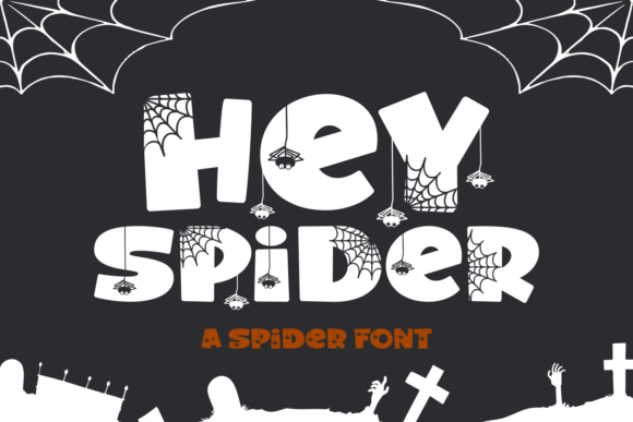 Hey Spider Decorative Font By Dani (7NTypes)
