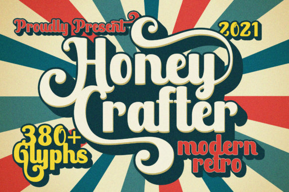 Honey Crafter Polices Manuscrites Police Par fontherapy