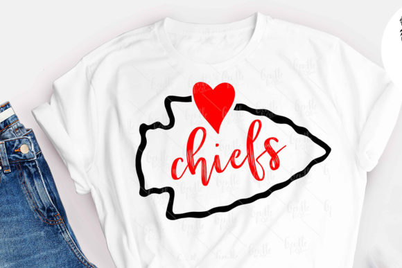 Chiefs Love SVG Graphic Crafts By Gentlebear
