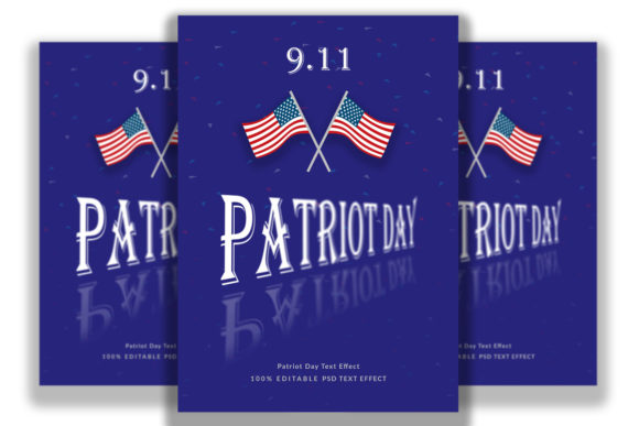 Patriot Day Text Effect & Country Flag Graphic Websites By Naima’s Creation