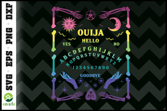 Witchcraft Ouija Board Goth Witch Wicca Graphic Crafts By Enistle