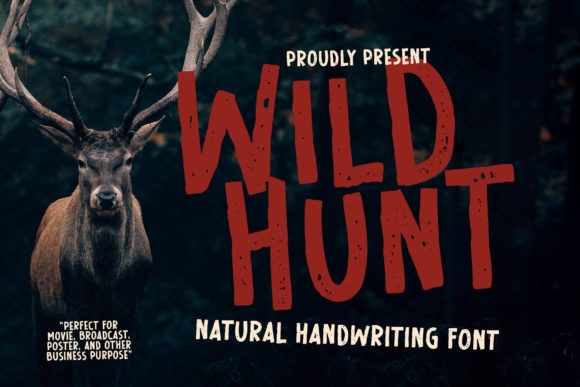 Wild Hunt Display Font By fontherapy