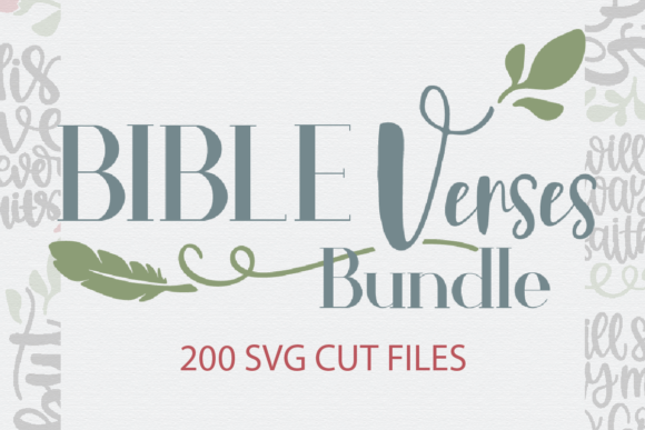 Bible Verses Bundle Graphic Crafts By CraftBundles