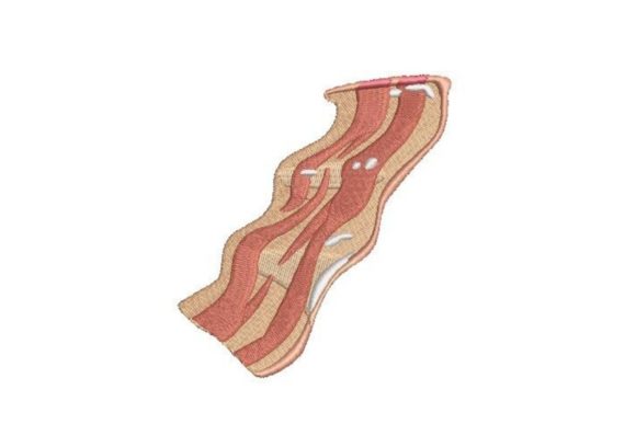 Bacon Food & Dining Embroidery Design By Embroidery Designs