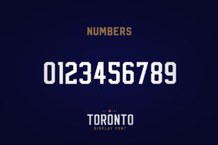 Toronto Display-Schriftarten Schriftart Von Alphabet Agency 3