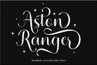 Aston Ranger Script & Handwritten Font By bungreja123 1