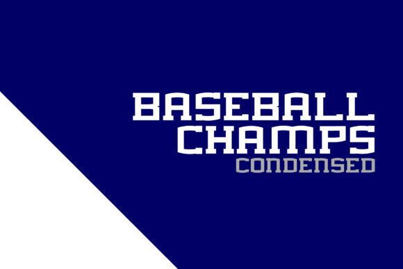 Baseball Champs Slab Serif Font By Alphabet Agency