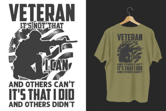 United States Veteran Army Flag T Shirt Gráfico Plantillas Gráficas Por Creative Design Store