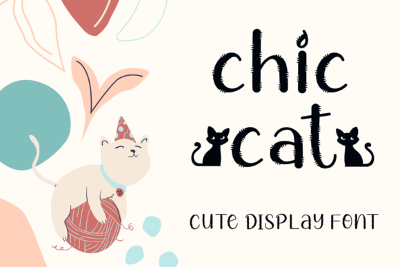 Chic Cat Decorative Font By AEN Creative Studio
