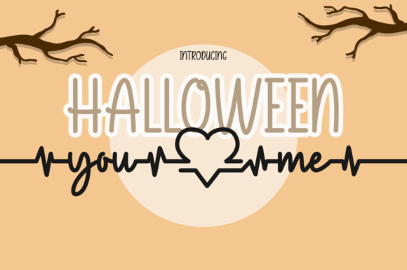 Halloween You Me Script & Handwritten Font By jauzadesign