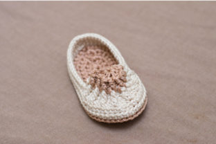 Crochet Pattern Modern Baby Shoes Grafik Häkelmuster Von MAEIN 3