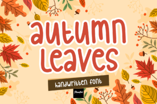 Autumn Leaves Script & Handwritten Font By Phantom Creative Studio 1