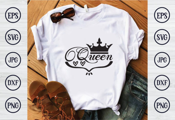 Queen Graphic T-shirt Designs By Creative_Artist