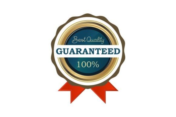 Satisfaction Guarantee Certification Gráfico Logos Por i.d99d