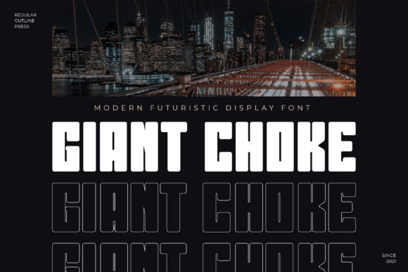Giant Choke Fuentes Display Fuente Por fontherapy