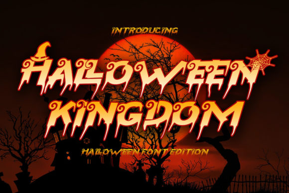 Halloween Kingdom Display Font By Nox Studio