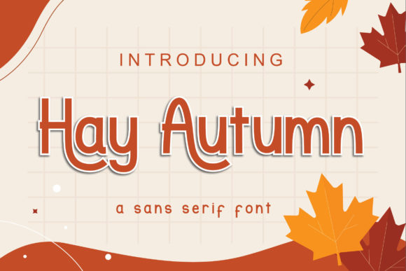 Hay Autumn Display Font By Hardtype