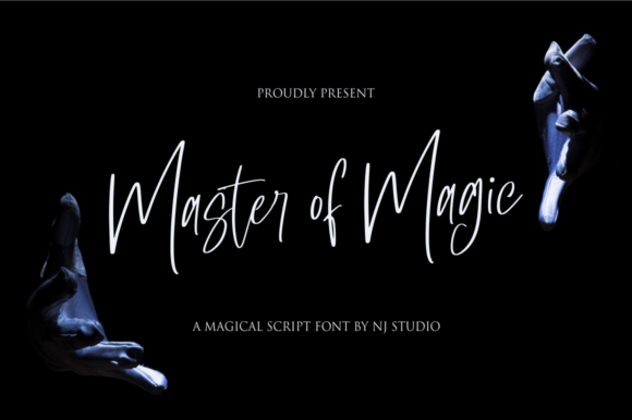 Master of Magic Script & Handwritten Font By NJStudio