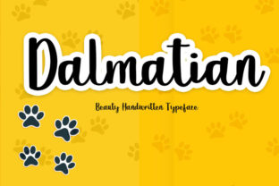 Dalmatian Script & Handwritten Font By shiddiq.art 1