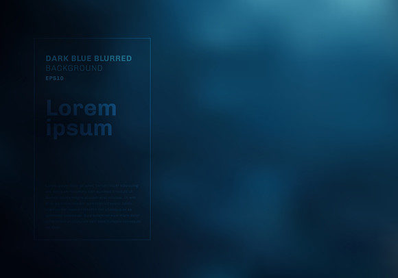 Dark Blue Night Blurred Smoke Background Graphic Backgrounds By rarinlada