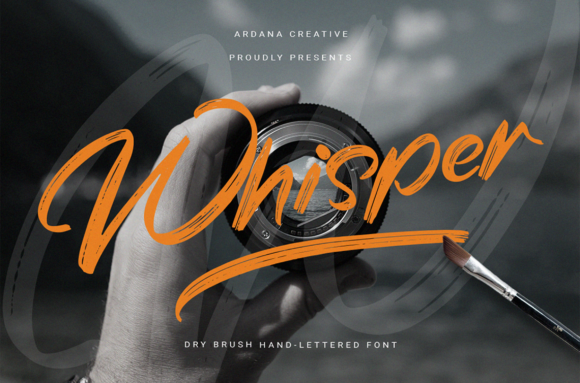Whisper Script & Handwritten Font By Ardana Creative